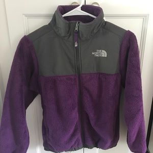 Youth Northface Fleece Zip-Up jacket size 10/12